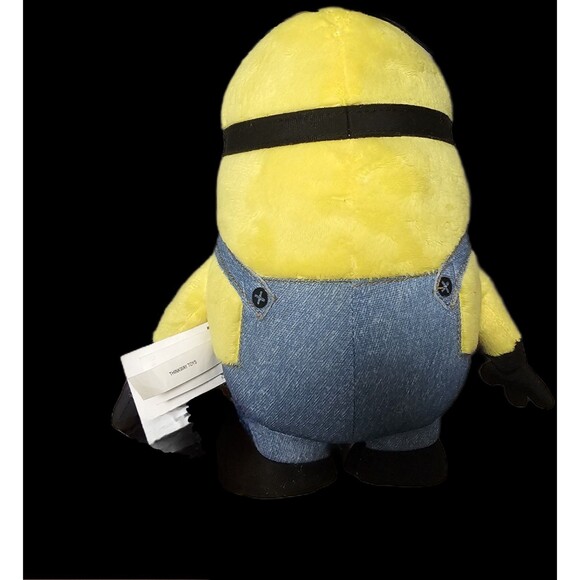 Despicable Me Stuart the Minion One Eyed Stuffed Plush Toy 9.5" inches Tall - Picture 2 of 7